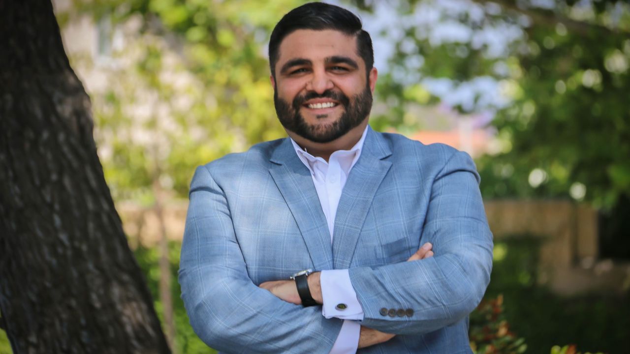 Ahmad Hamidi is the owner of a security company in Irvine, California. He and his family arrived in 1989.