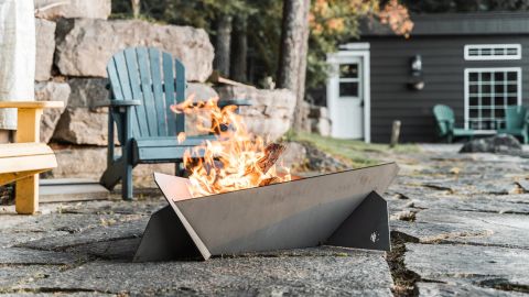 HBeeFire Large Hot Rolled Steel Fire Pit