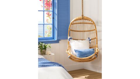 Serena & Lily Hanging Rattan Chair 