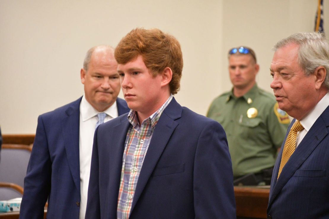 Paul Murdaugh at a court appearance.