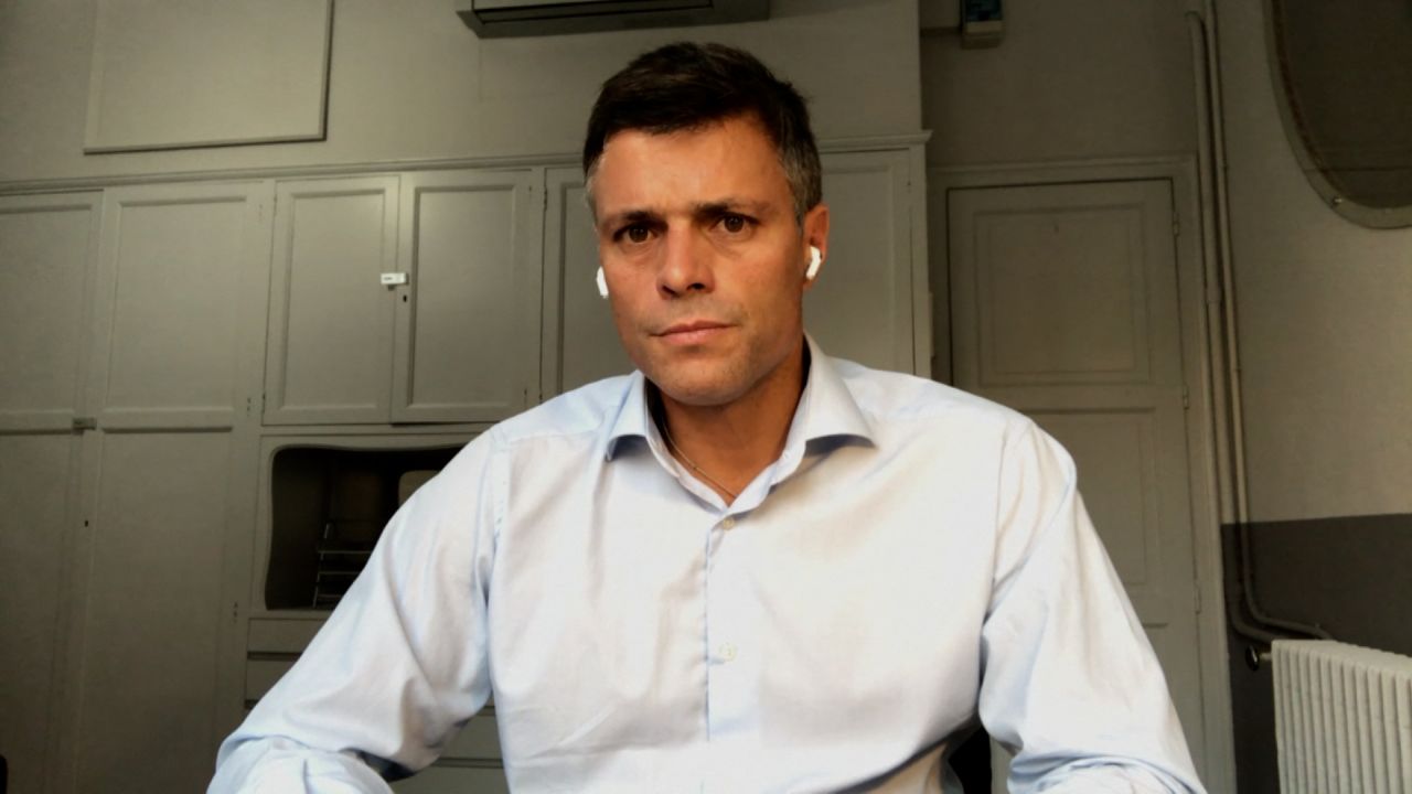 Amanpour Leopoldo Lopez