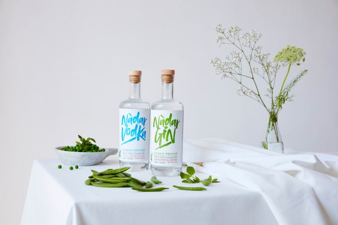 Arbikie Distillery says its pea-based gin is the world's first "climate positive" gin. A life-cycle analysis found it removes <a href="index.php?page=&url=https%3A%2F%2Fcdn.website-editor.net%2F07e960dd0d504c22b854d9e779e0f5fe%2Ffiles%2Fuploaded%2FNadar%252520Presenter.pdf" target="_blank" target="_blank">1.54 kilograms</a> of CO2 from the atmosphere per bottle by not using synthetic fertilizers and utilizing the leftover peas as high-protein animal feed -- meaning the process of making each bottle absorbs more carbon than it emits. Take a look at these other alcohol innovations making the spirits industry more sustainable.