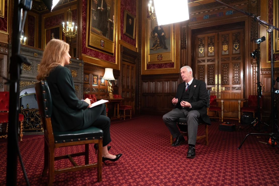 UK Parliament Speaker Lindsay Hoyle speaks to CNN's Bianca Nobilo.