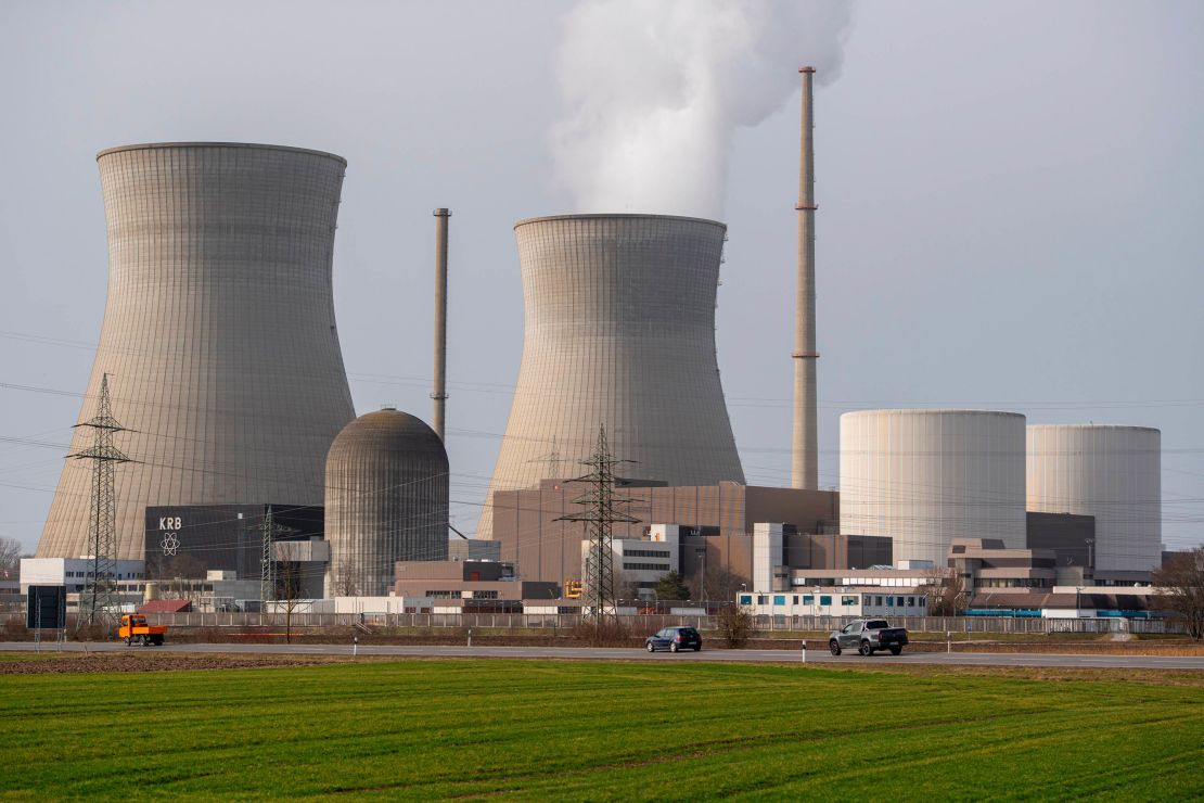 A nuclear power plant in Gundremmingen, Germany on February 26, 2021. Germany is reducing its use of nuclear power, while New Zealand still bans it entirely.