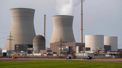 A nuclear power plant in Gundremmingen, Germany on February 26, 2021. Germany is reducing its use of nuclear power, while New Zealand still bans it entirely.