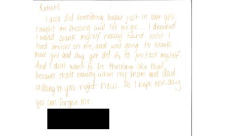 Letter from Jane.