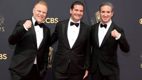 From left, Josh Heald, Jon Hurwitz and Hayden Schlossberg