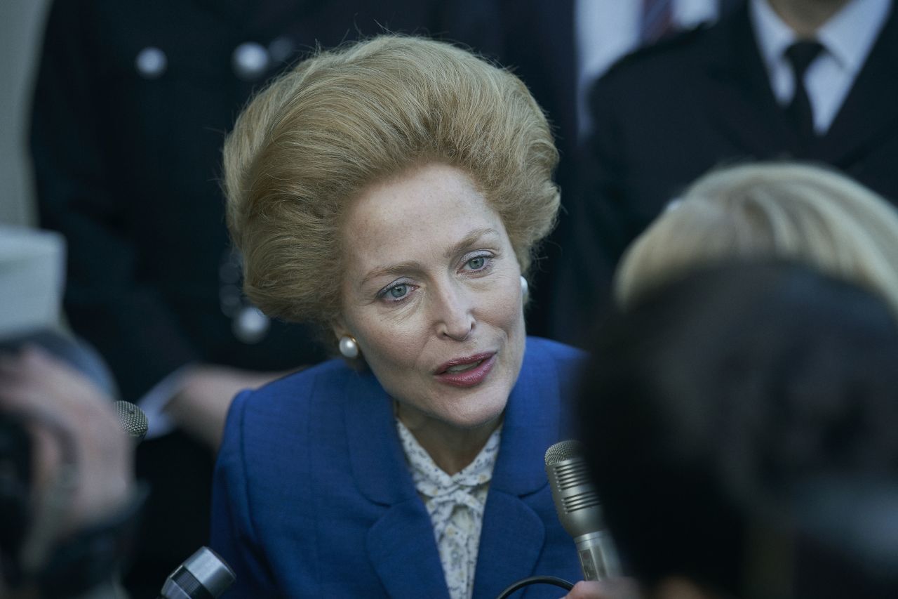 <strong>Outstanding Supporting Actress in a Drama Series: </strong>Gillian Anderson, "The Crown"