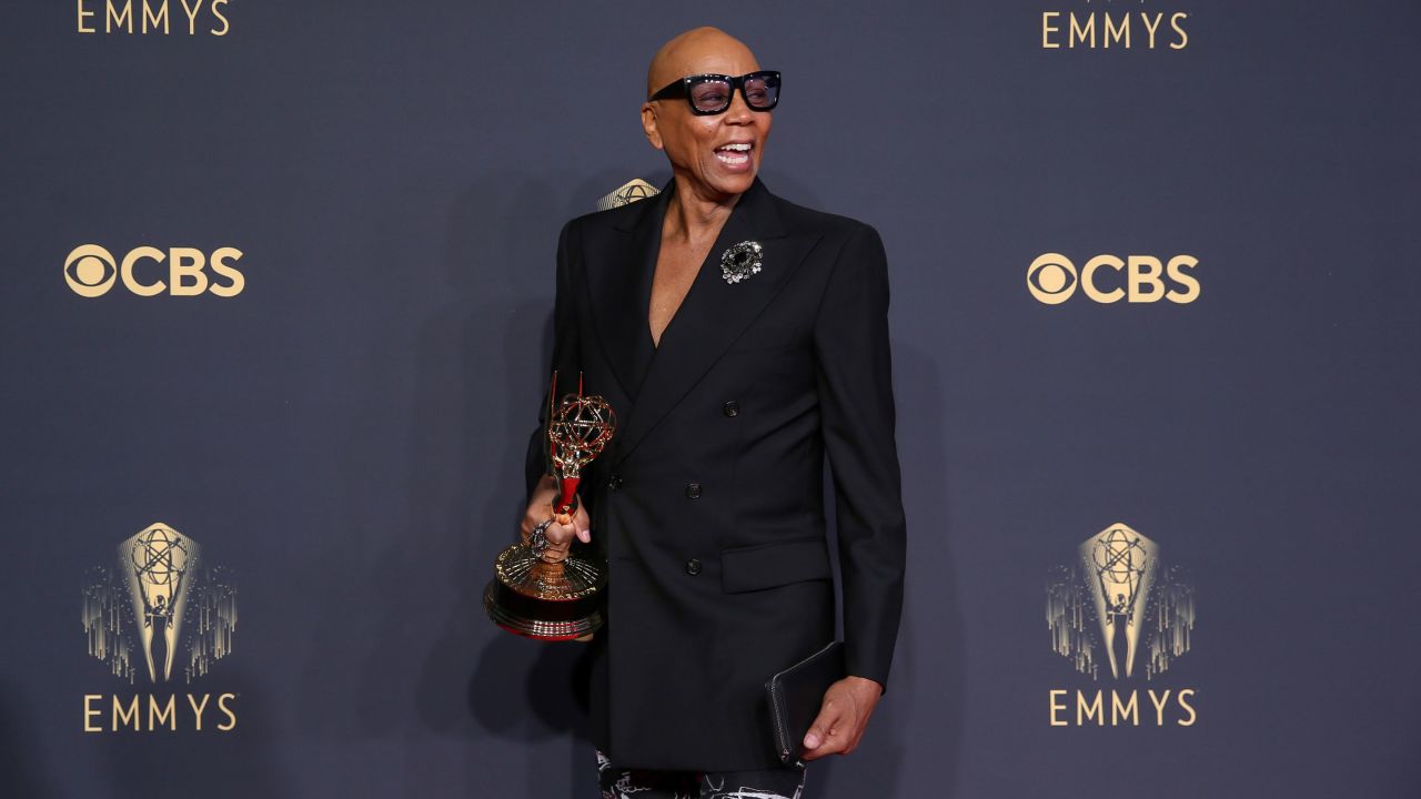 RuPaul Charles won the Emmy for outstanding competition program for "RuPaul's Drag Race" on Sunday.