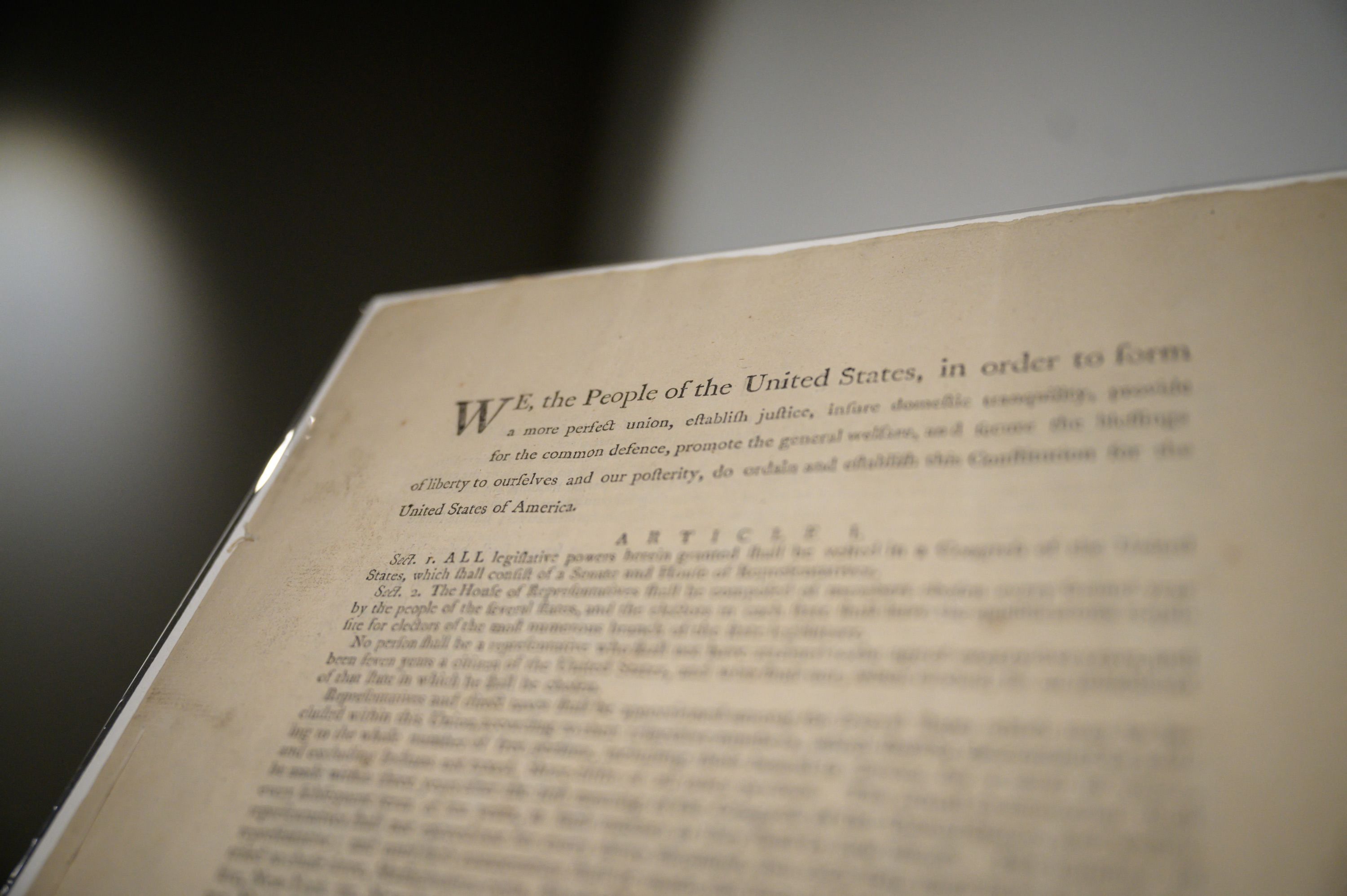 Copy of U.S. Constitution Sells for $43.2 Million as Crypto Group DAO Is  Outbid - WSJ
