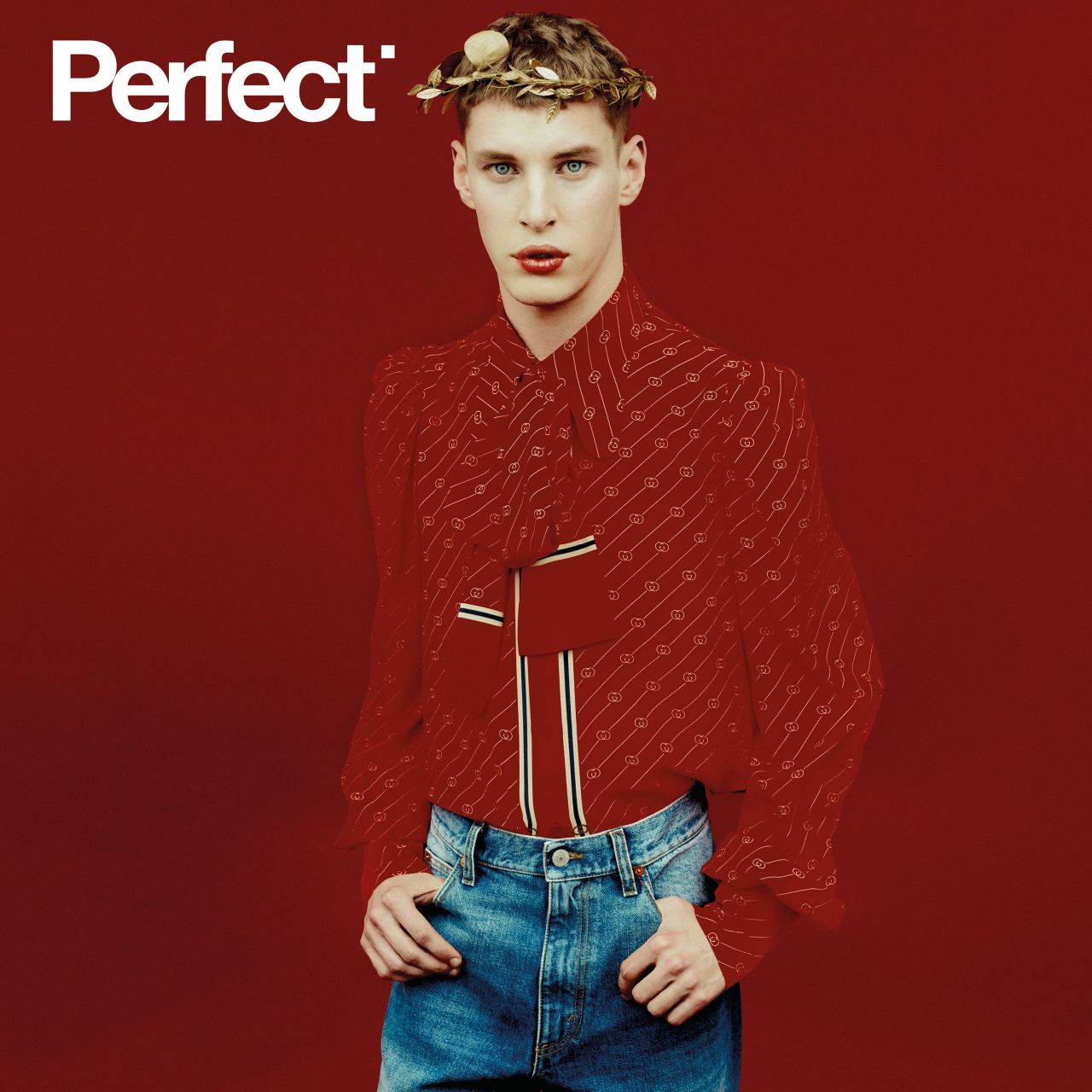 Ryan Zaman on the cover of Perfect magazine.