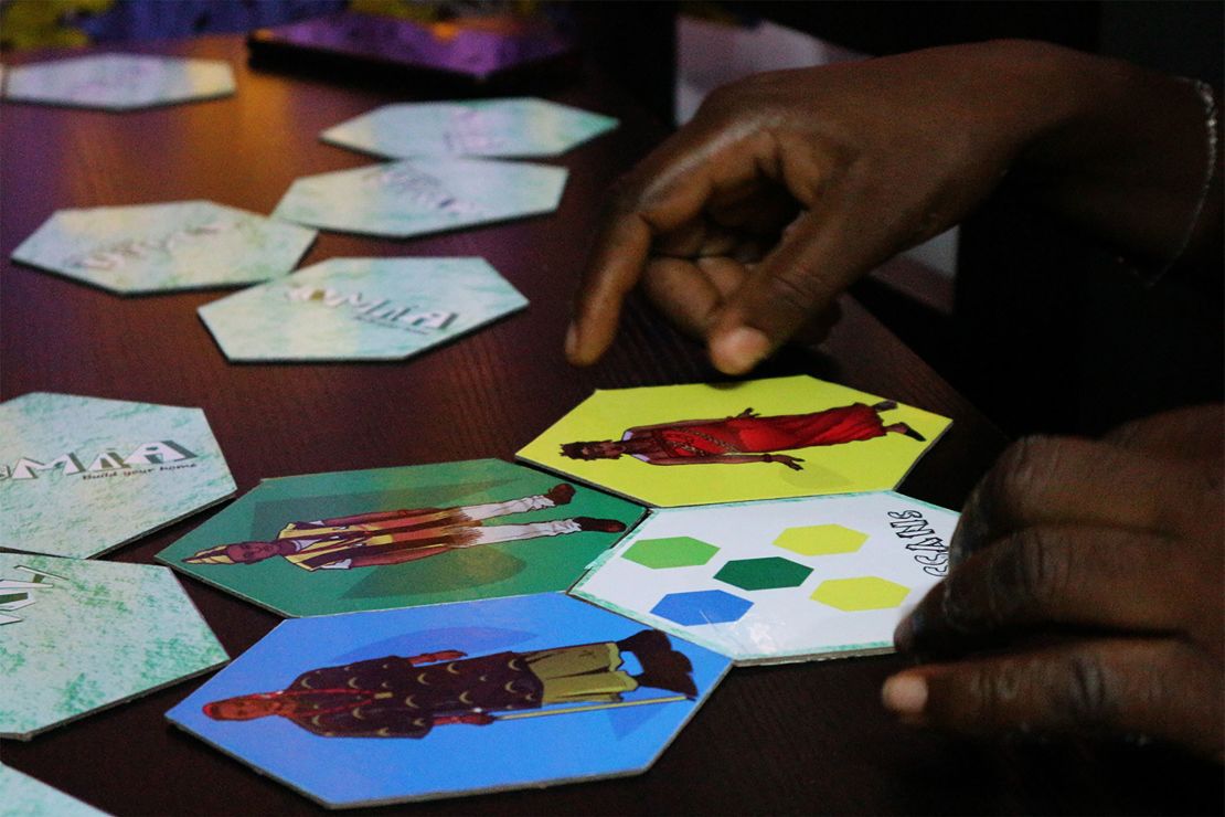 Created in 2017, "Homia" is a memory and recognition game card game where players race to build their Nigerian home to win. 