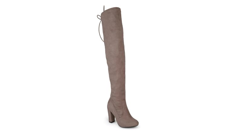 Wide calf thigh high boots 2024 plus size