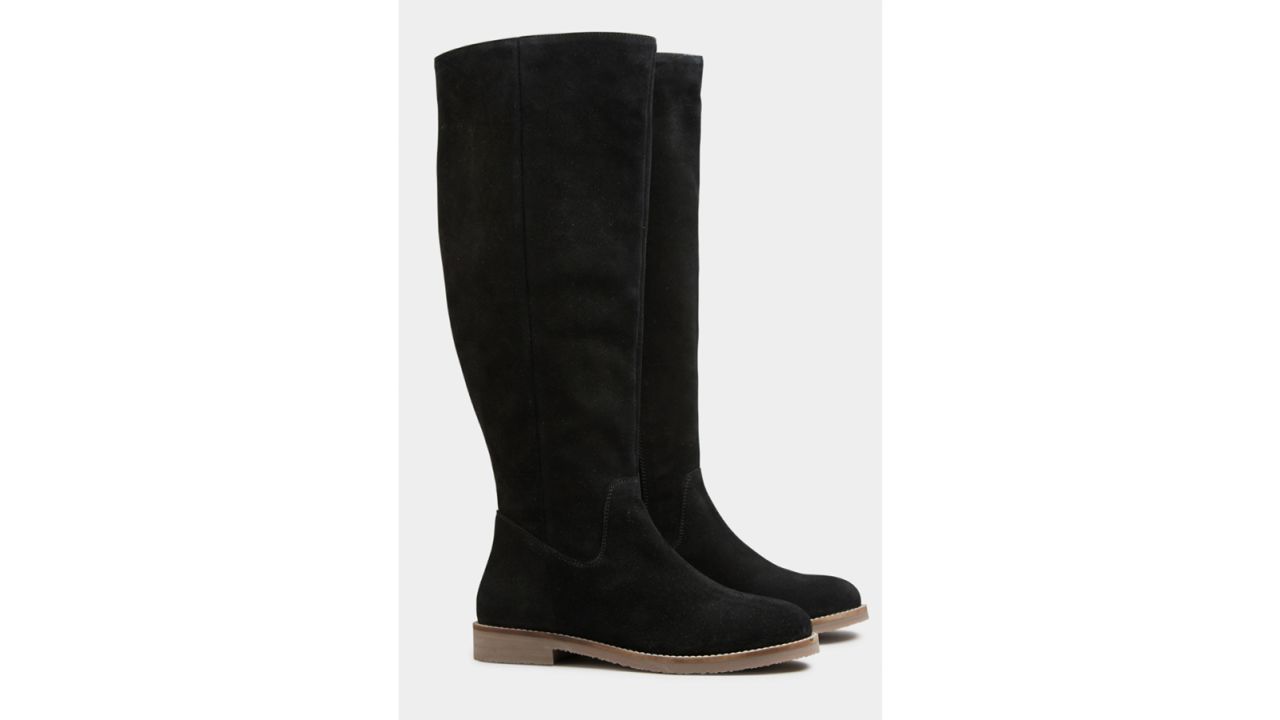 Long Tall Sally Suede Knee-High Boots