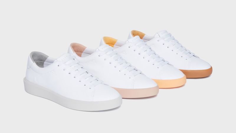 Everlane drops ReLeather tennis shoe using recycled materials | CNN ...