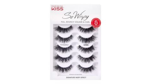 Kiss So Wispy Full Volume Fake Lashes - Pompadour