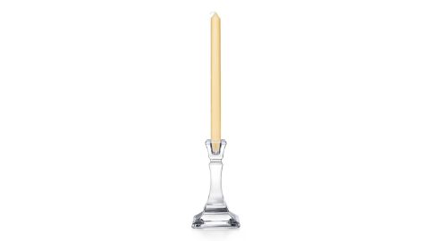 Tiffany & Co. Square Crystal Candlestick.