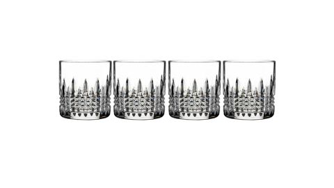 Waterford Lismore Connoisseur Diamond Set of 4 Lead Crystal Tumblers