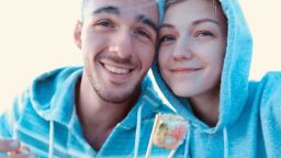 Pictures of Gabby Petito and her boyfriend/fiance Brian Laundrie before her disappearance