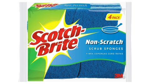 Scotch-Brite non-scratch exfoliating sponge