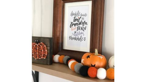 GracieAndMarie Halloween Garland