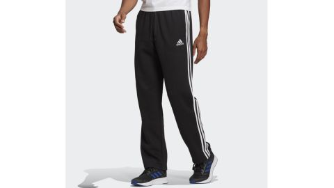 Essentials Fleece Open Hem 3-Stripes Pants