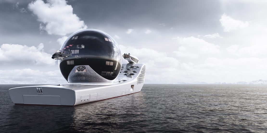 The Earth 300 is designed to be an emissions-free vessel.