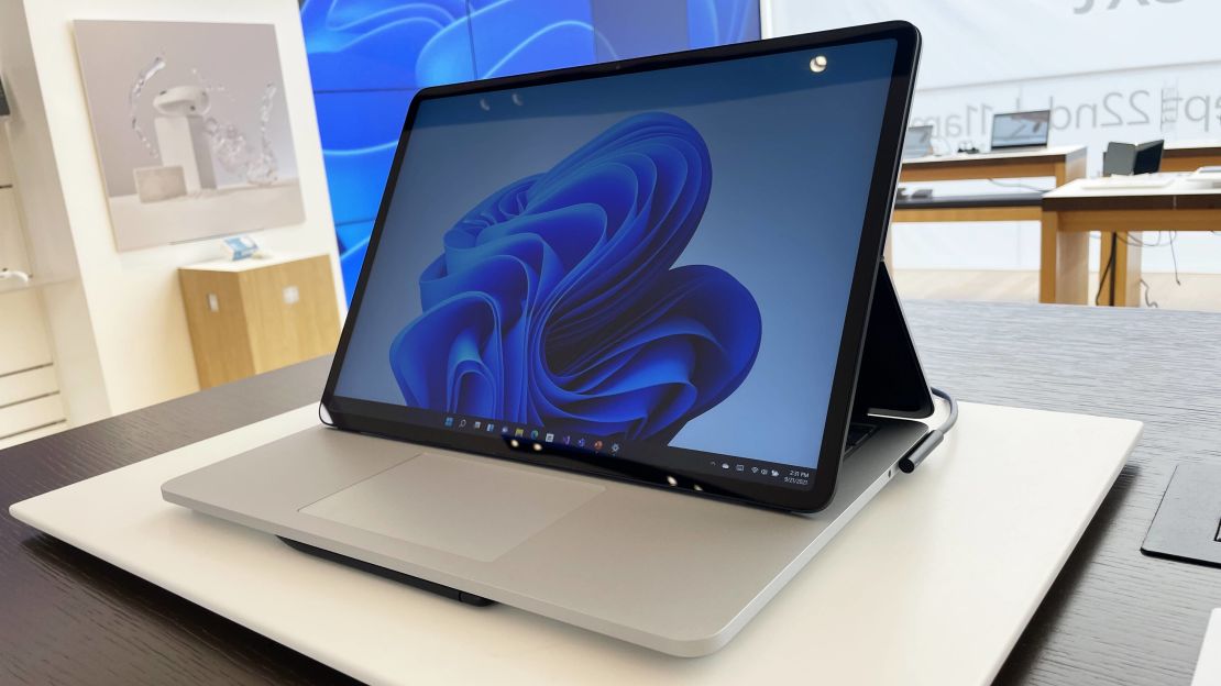microsoft surface studio side view