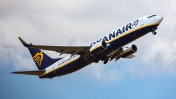 A Boeing 737-800 jet aircraft of the low cost budget carrier Ryanair - Malta Air with registration 9H-QBI as seen departing from Athens International Airport ATH LGAV from the Greek capital travelling to Frankfurt Germany. 