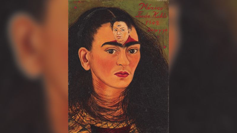 Frida Kahlo's self-portrait 'Diego y yo' fetches a record $34.9 million