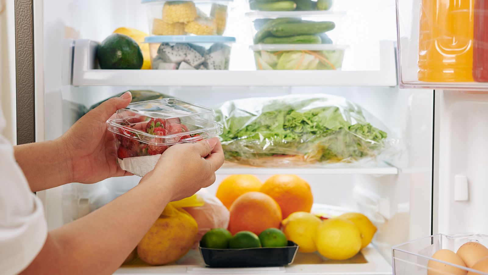 These On-Sale Organizers from  Start at $15 and Can Instantly  Streamline Your Refrigerator