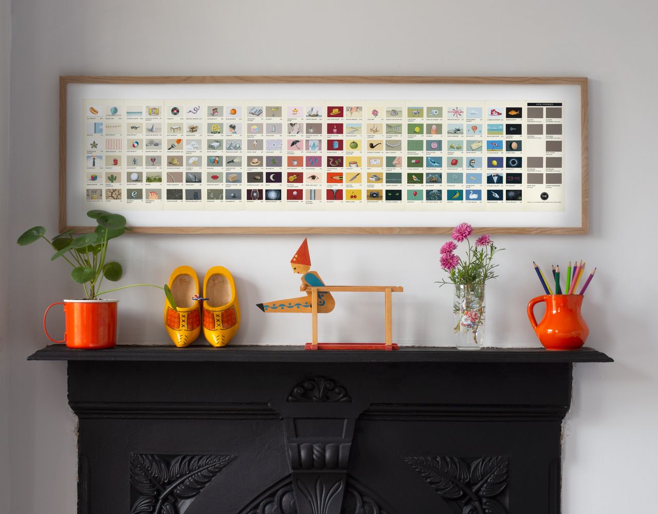 Rachel Spelling began customizing the Farrow & Ball color chart during the UK lockdown.