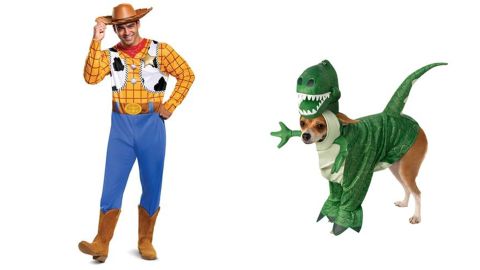 Toy Story Woody and Rex Costumes