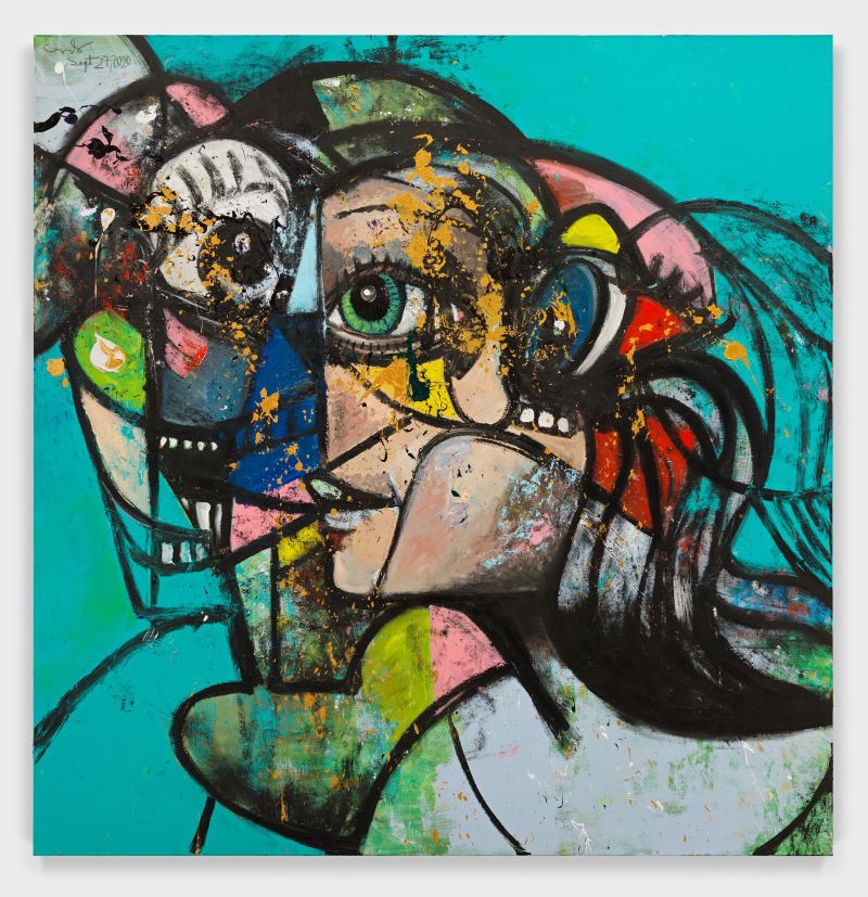 His art is worth millions but George Condo is set on eliminating