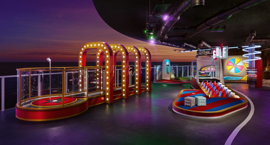 Other Prima attractions include open-air mini golf.