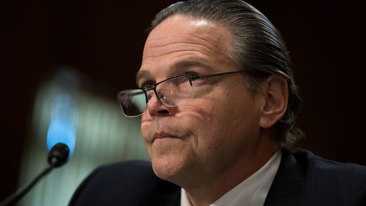 Daniel Foote testifies during a Senate Foreign Relations Committee hearing concerning cartels and the US heroin epidemic on Capitol Hill on May 26, 2016, in Washington, DC.