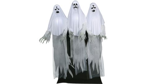 Animated Haunting Ghost Trio Halloween Decoration