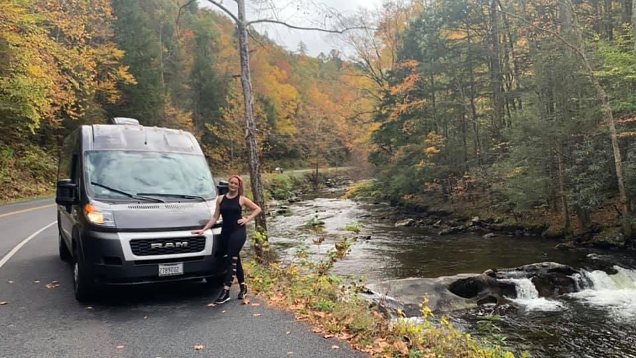 Katherine Kulpa has taken a few road trips with her boyfriend in a rented van. "There are definitely parts of van trips that are tough," she says.