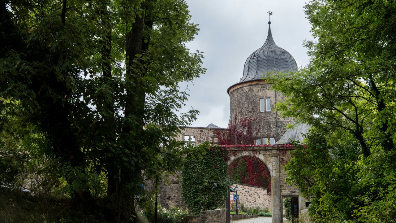 Sababurg Castle is said to have inspired the Grimm Brothers' fairy tale "Sleeping Beauty."