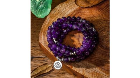 Amethyst Mala Beads