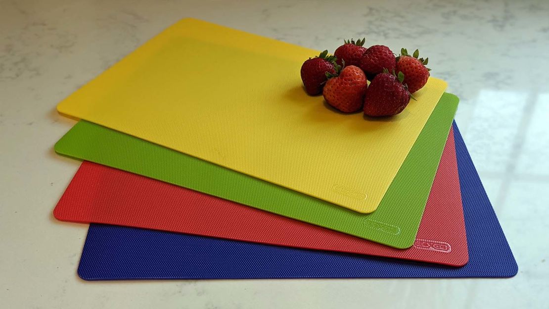 Eco Home Kitchen Cutting Mats - Set of 4