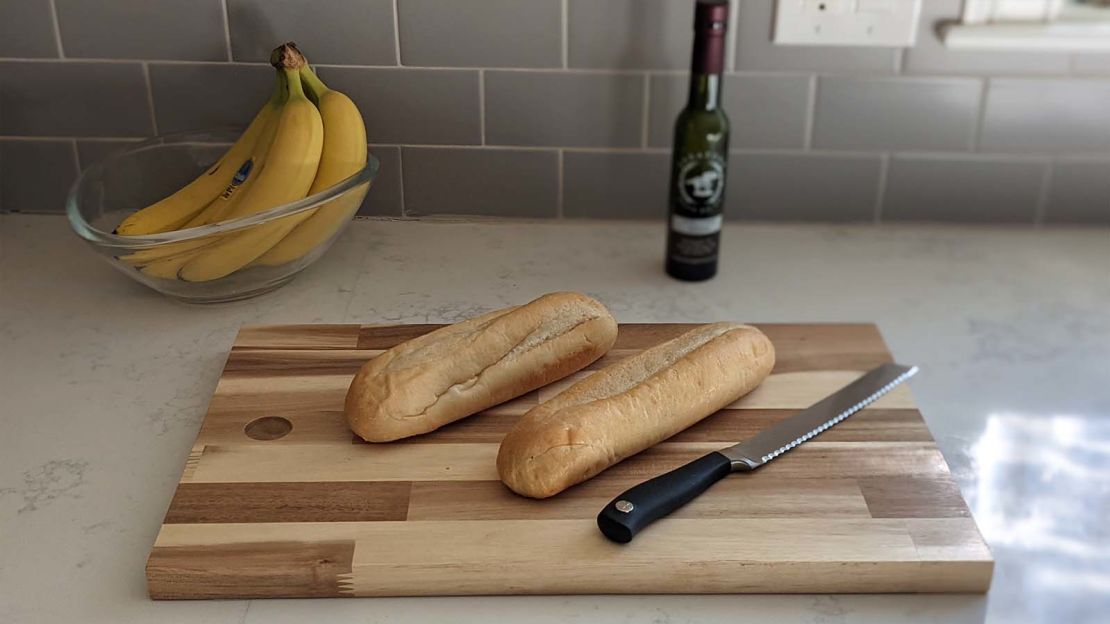 BPA-Free Mini Kitchen Bread Cutting Board: Promotional and Food