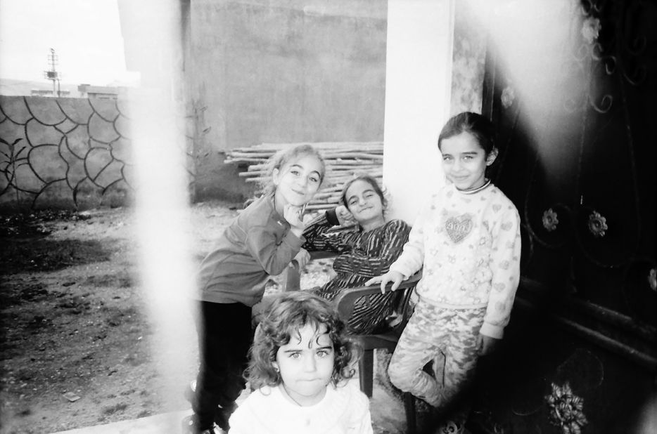 Refai, a 12-year-old from Alhasake, Syria, captured a photo of other children along the Turkey-Syria border.