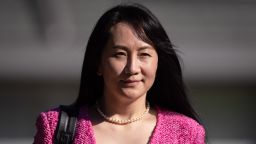 Meng Wanzhou, chief financial officer of Huawei Technologies Co., leaves her home to attend Supreme Court in Vancouver, British Columbia, Canada, on Monday, April 19, 2021. Meng's defense team will ask court to delay upcoming hearings on her U.S. extradition case, Reuters reports, citing the Canadian court and an unidentified person familiar with the matter. 