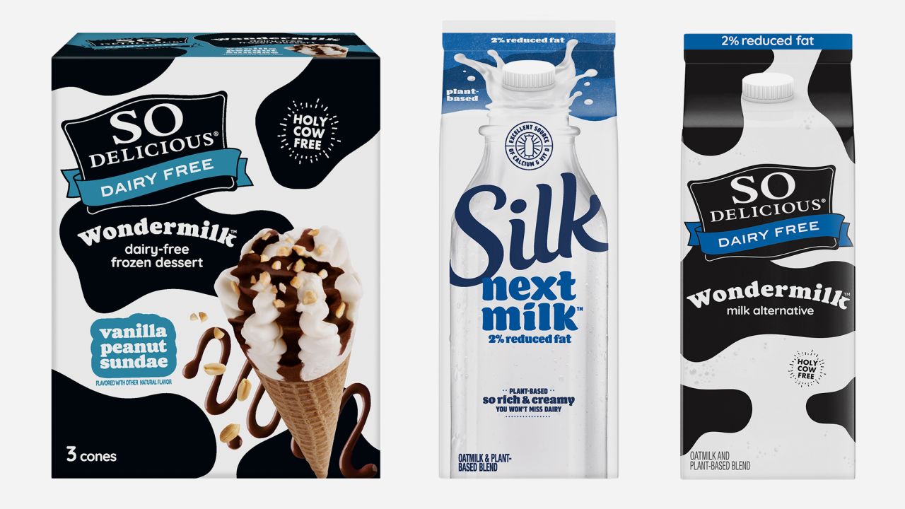 Danone is launching new dairy-like milk alternatives in the United States next year.