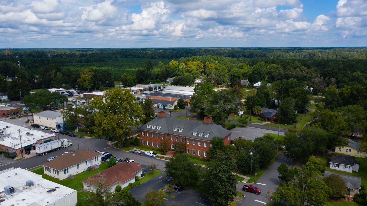 The law offices of Peters, Murdaugh, Parker, Eltzroth & Detrick sit in downtown Hampton, South Carolina. Until recently, Alex Murdaugh was a partner at the firm.