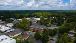 The law offices of Peters Murdaugh Parker Eltzroth and Detrick are seen on Wednesday, September 22, 2021, in Hampton, S.C. Elijah Nouvelage for CNN