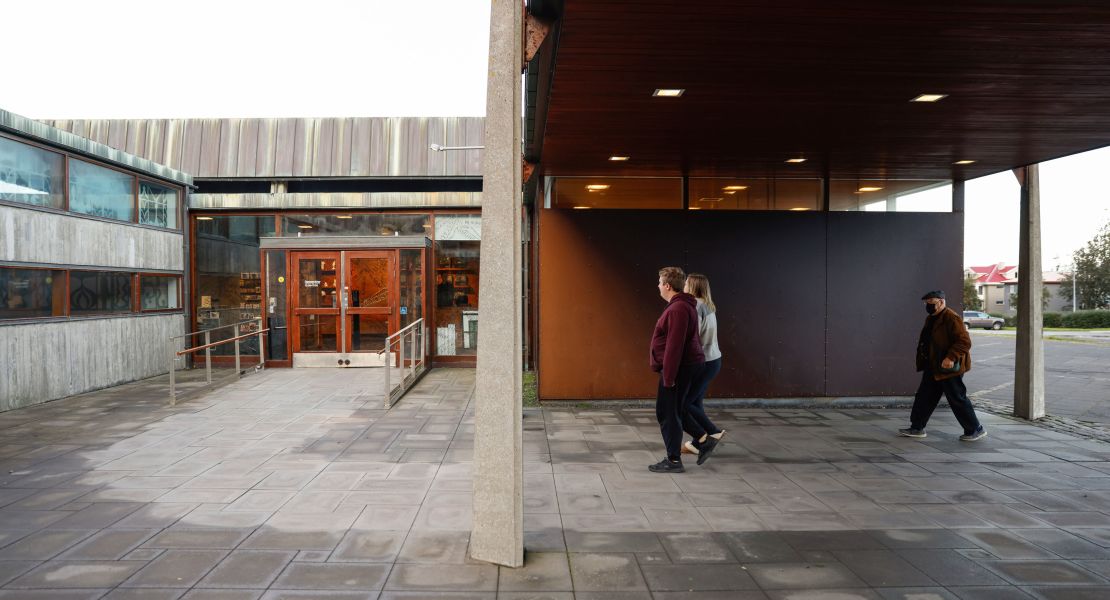 Polling stations in Reykjavik, Iceland on Saturday, Sept. 25