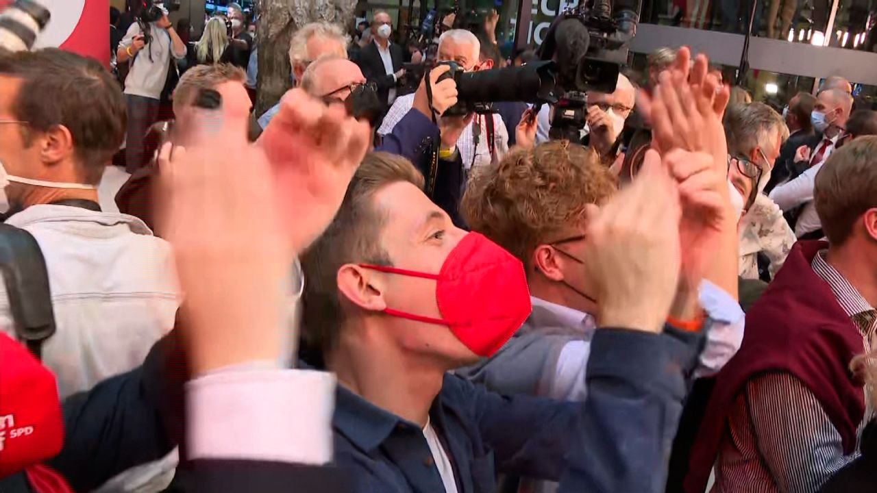 video thumbnail german election SPD celebration