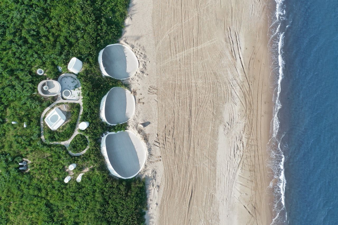 UCCA Dune, an art museum in the coastal city of Qinhuangdao.